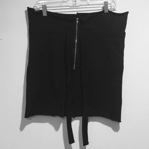 OAK NYC BLACK SKIRT